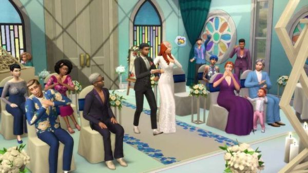 خرید بازی The Sims 4 My Wedding Stories برای PC